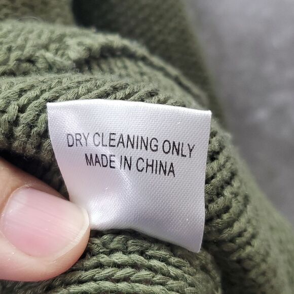 Hot & Delicious Green Studed Sweater Size M/L - Picture 9 of 16